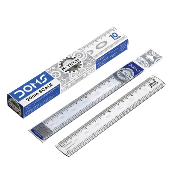 مسطره doms م 20سم M-TECH رقم 8098